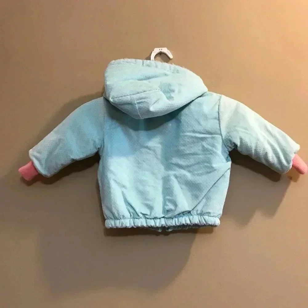 Vintage Ski Valley K & R Sportswear Winter Fleece Coat Jacket Girls 12-18 month